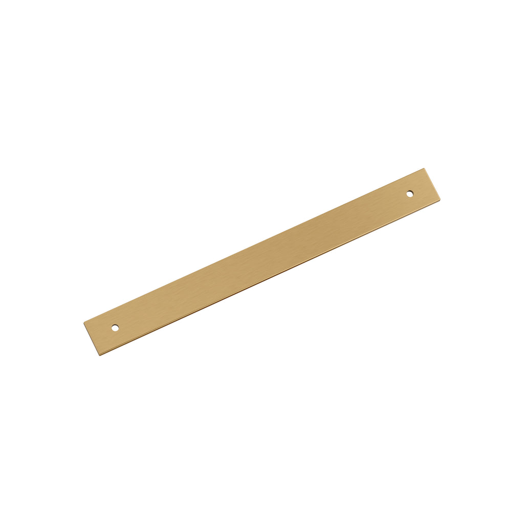 Amerock Ladera Backplate 8-13/16" Center To Center, Champagne Bronze