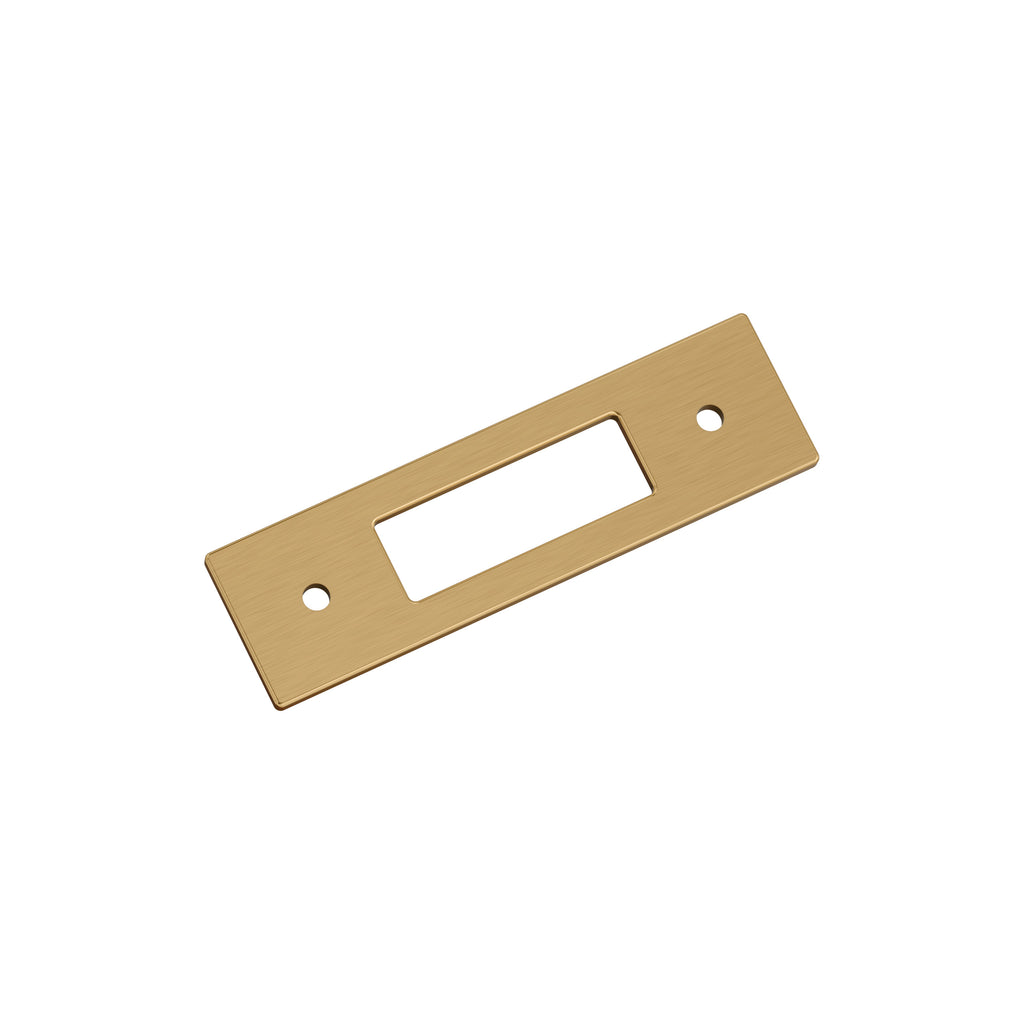 Amerock Medora Backplate 3" Center To Center, Champagne Bronze