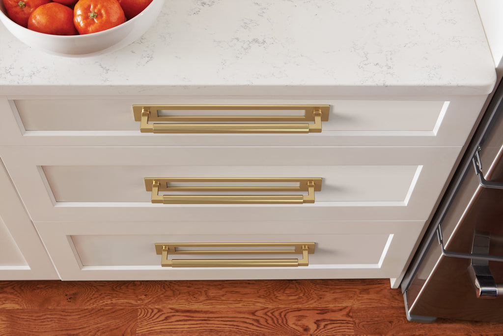 Amerock Medora Backplate 10-1/16" Center To Center, Champagne Bronze