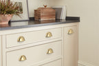 Amerock Cup Pull Champagne Bronze 3" Center to Center