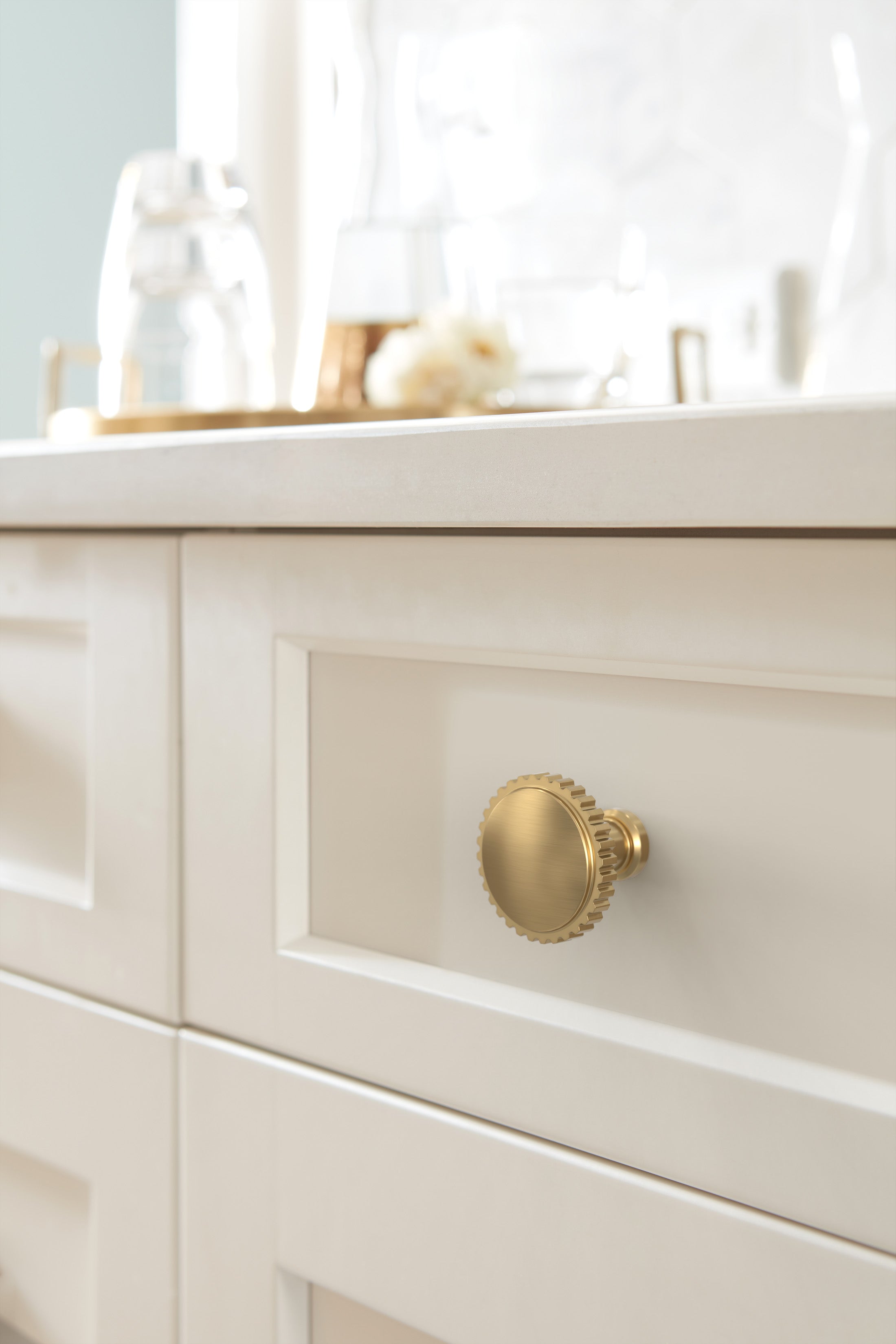 Amerock Farewind Knob  Champagne Bronze 1-1/4" Diameter