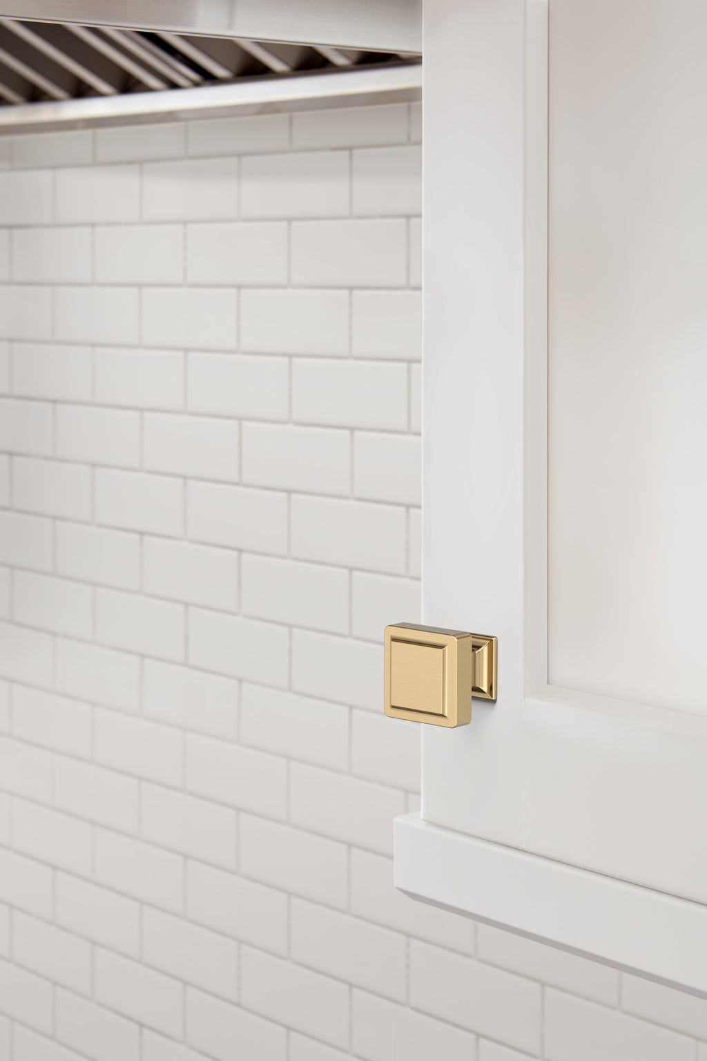 Amerock Eleva Knob 1-3/16" Diameter, Champagne Bronze
