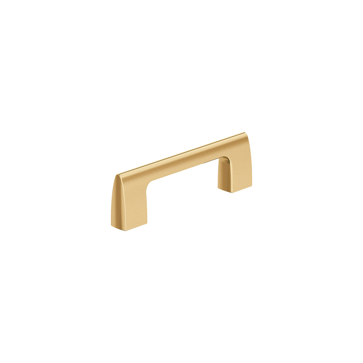 Amerock Riva Pull Champagne Bronze 3 in. Center-to-Center