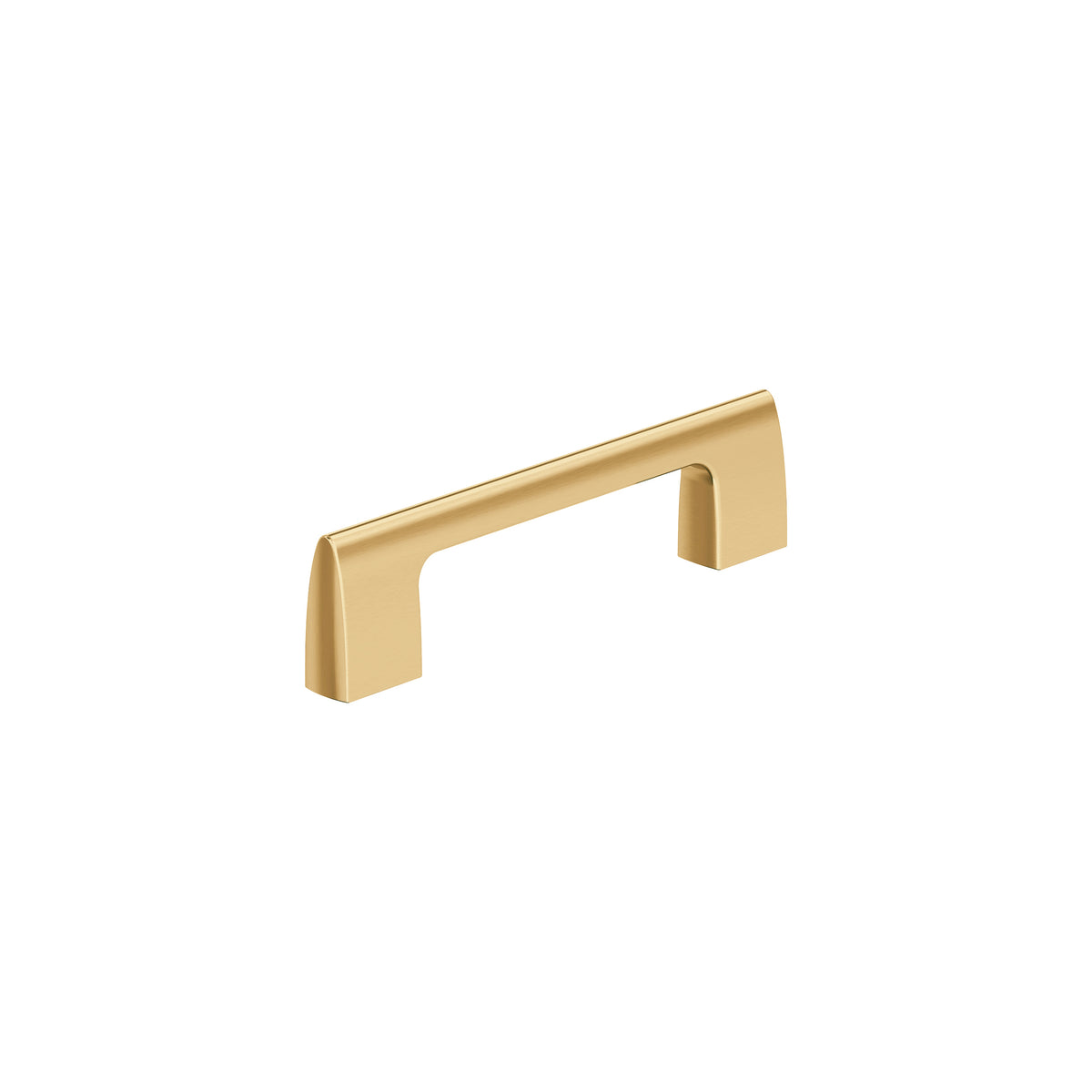 Amerock Riva Pull Champagne Bronze 3-3/4 in. Center-to-Center