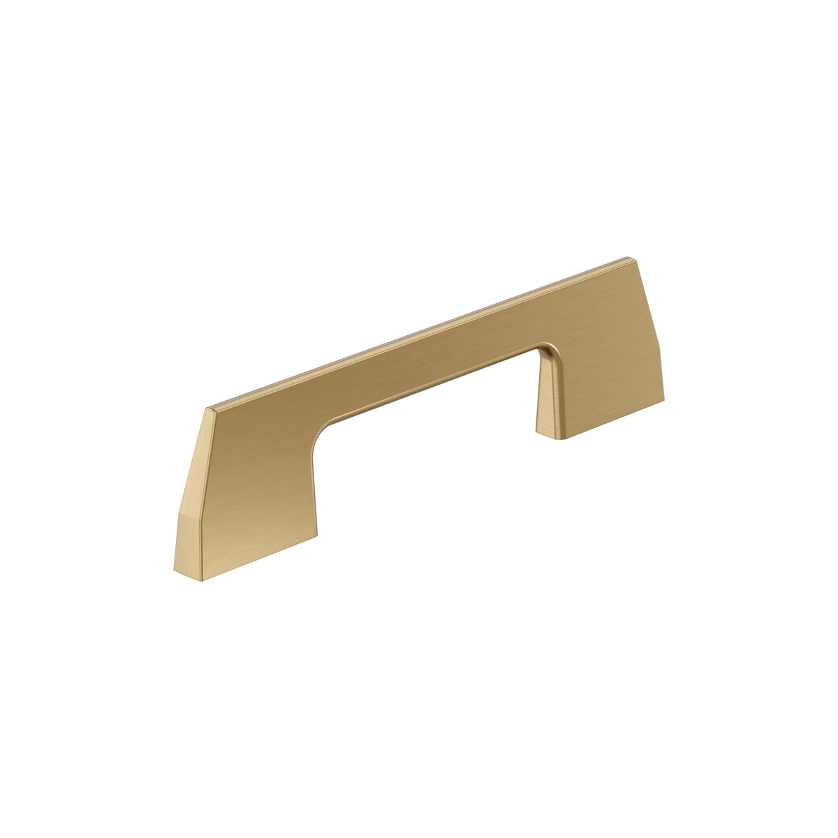 Amerock Angle Pull Champagne Bronze 3 in. Center-to-Center