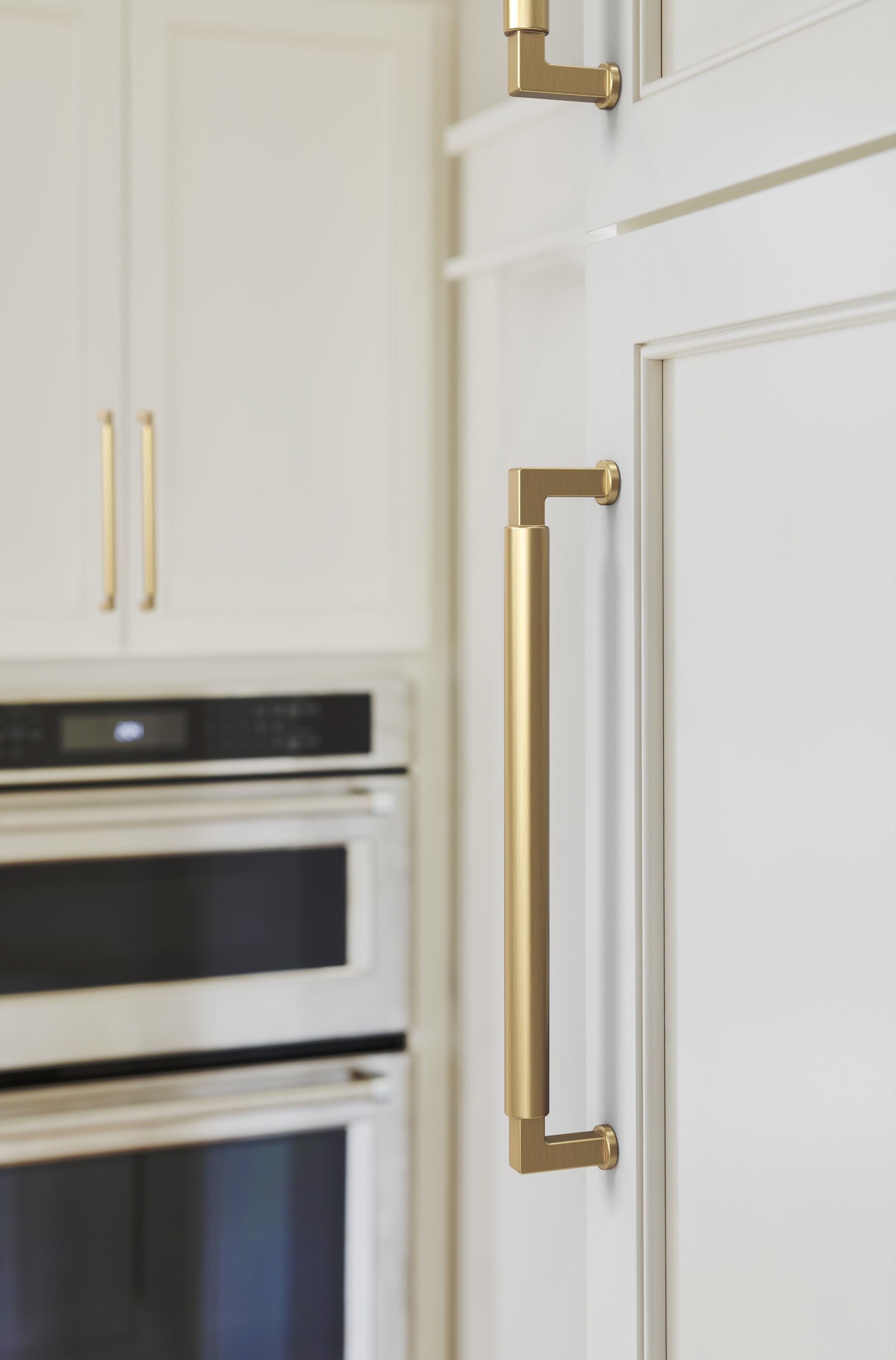 Amerock Balon Pull 8-13/16" Center To Center, Champagne Bronze