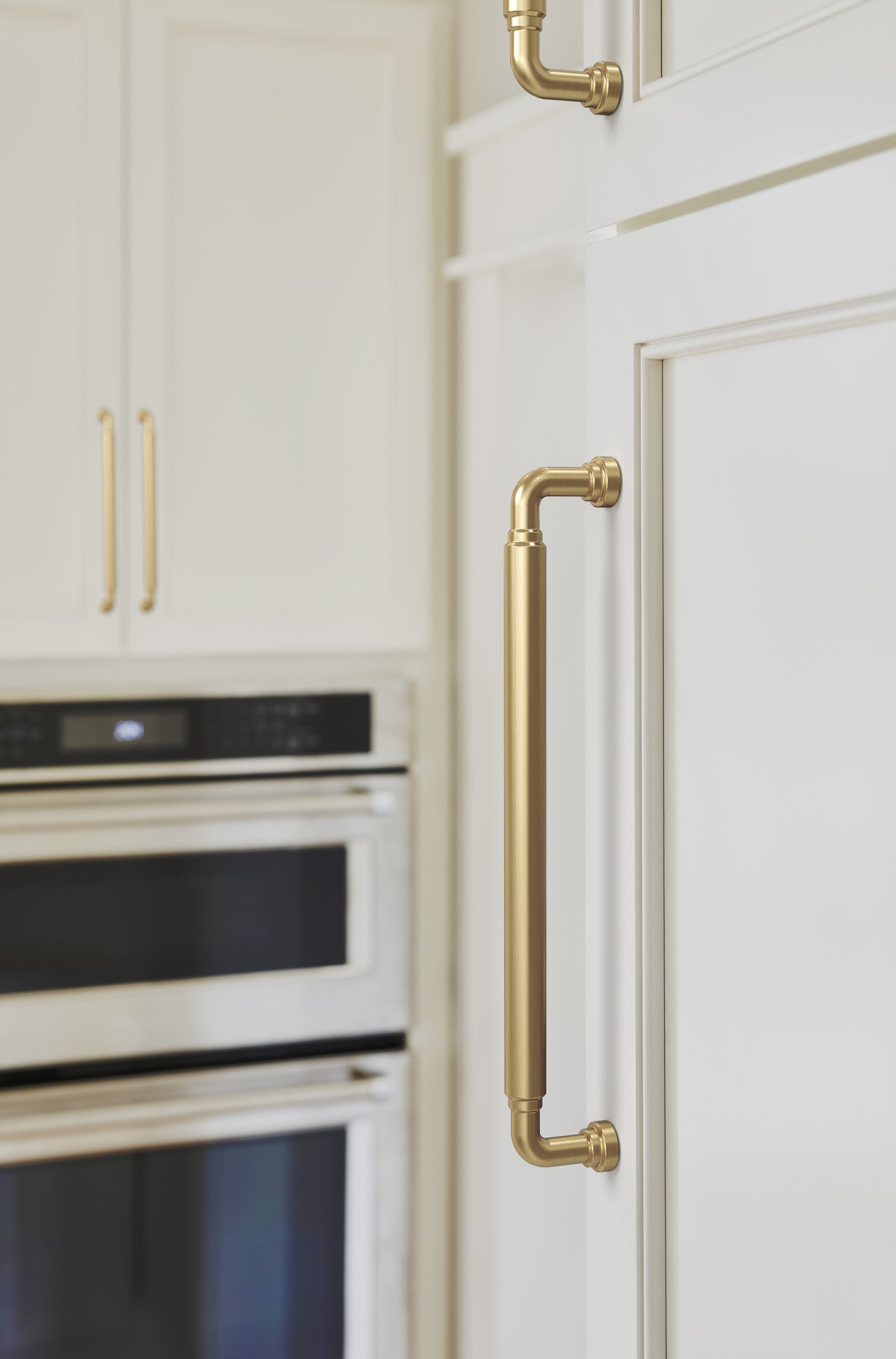 Amerock Coble Pull 8-13/16" Center To Center, Champagne Bronze