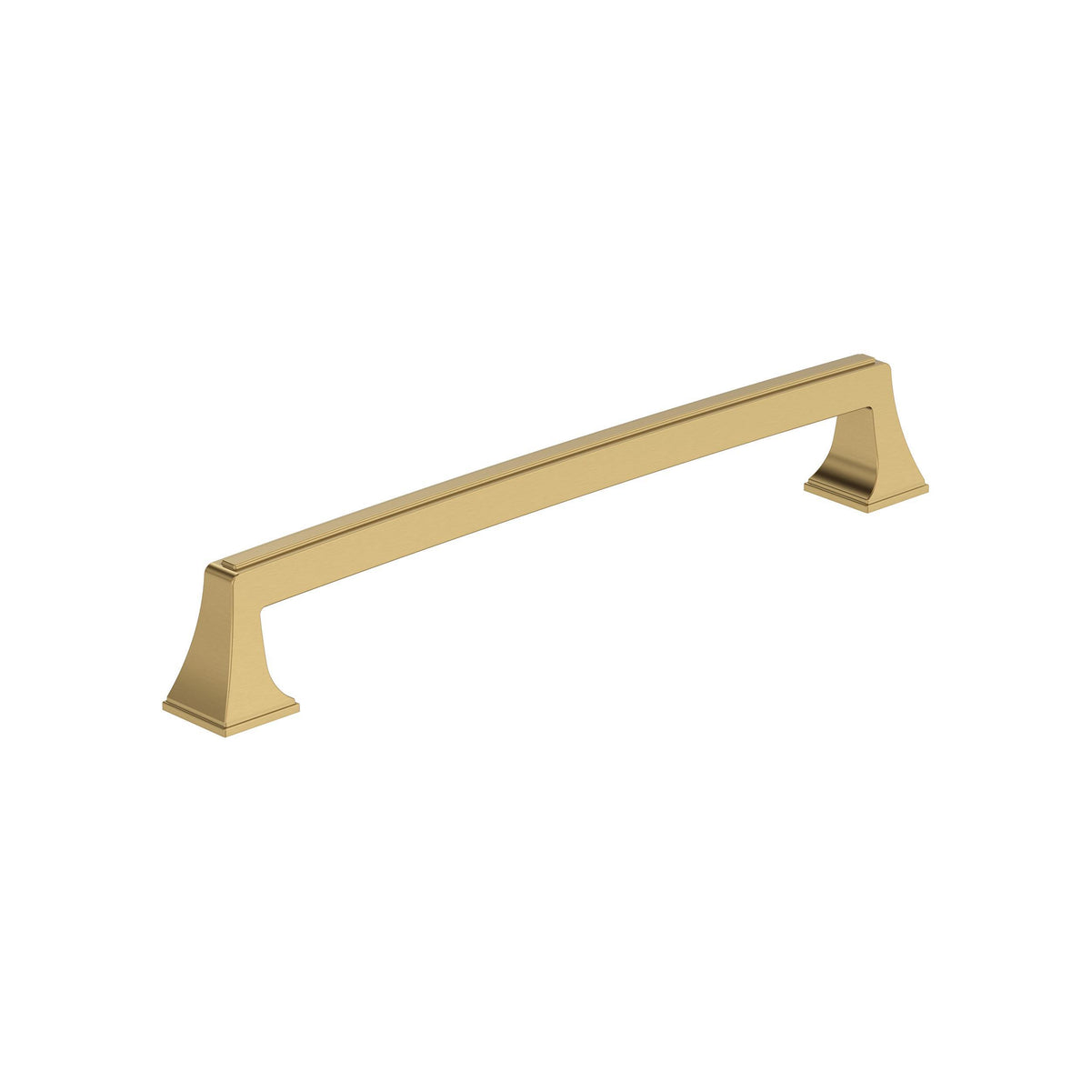 Amerock Mulholland Pull Champagne Bronze 8 in. Center-to-Center
