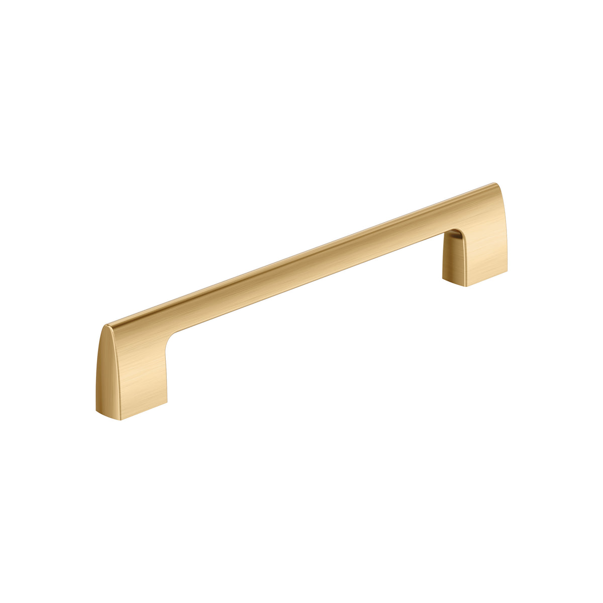 Amerock Riva Pull Champagne Bronze 7-9/16 in. Center-to-Center