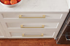 Amerock Riva Pull Champagne Bronze 10-1/16" Center to Center