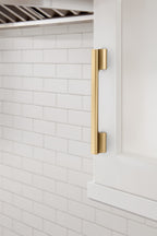 Amerock Status Pull Champagne Bronze 6-5/16" Center to Center