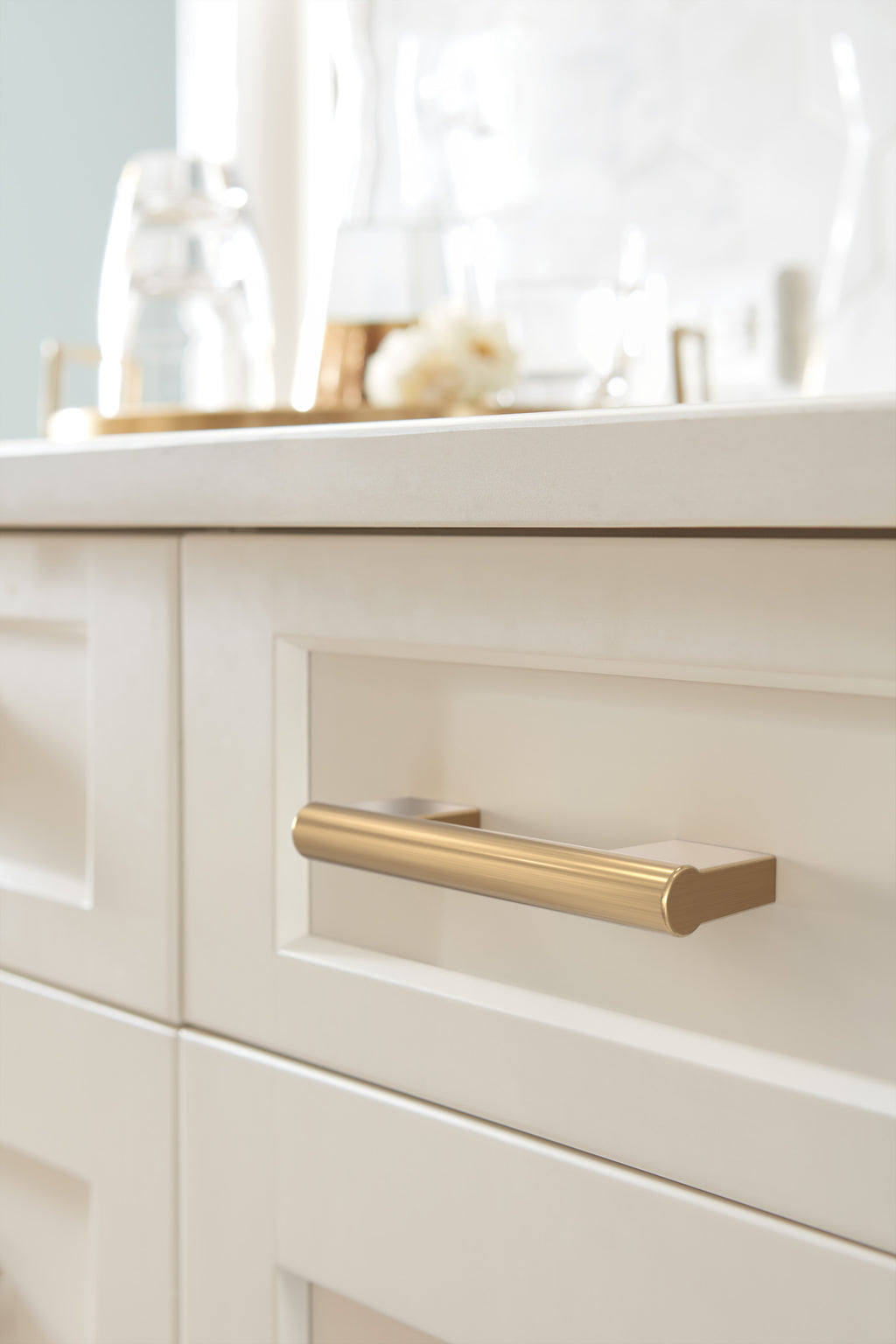 Amerock Versa Pull Champagne Bronze 3" Center to Center