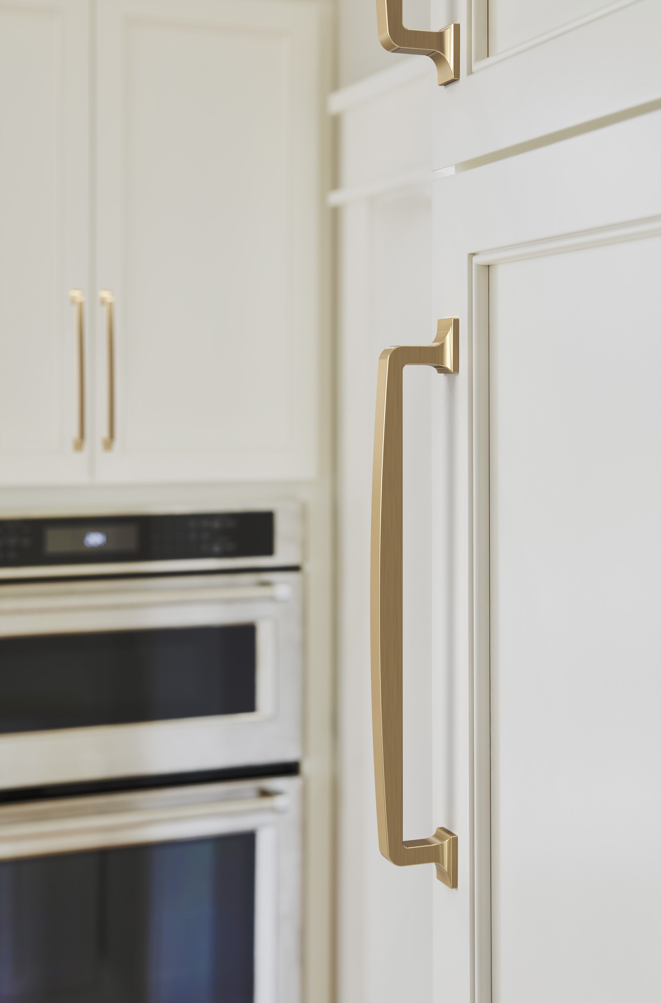 Amerock Westerly Pull 8-13/16" Center-to-Center, Champagne Bronze