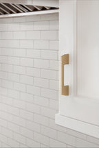 Amerock Angle Pull Champagne Bronze 3" Center to Center