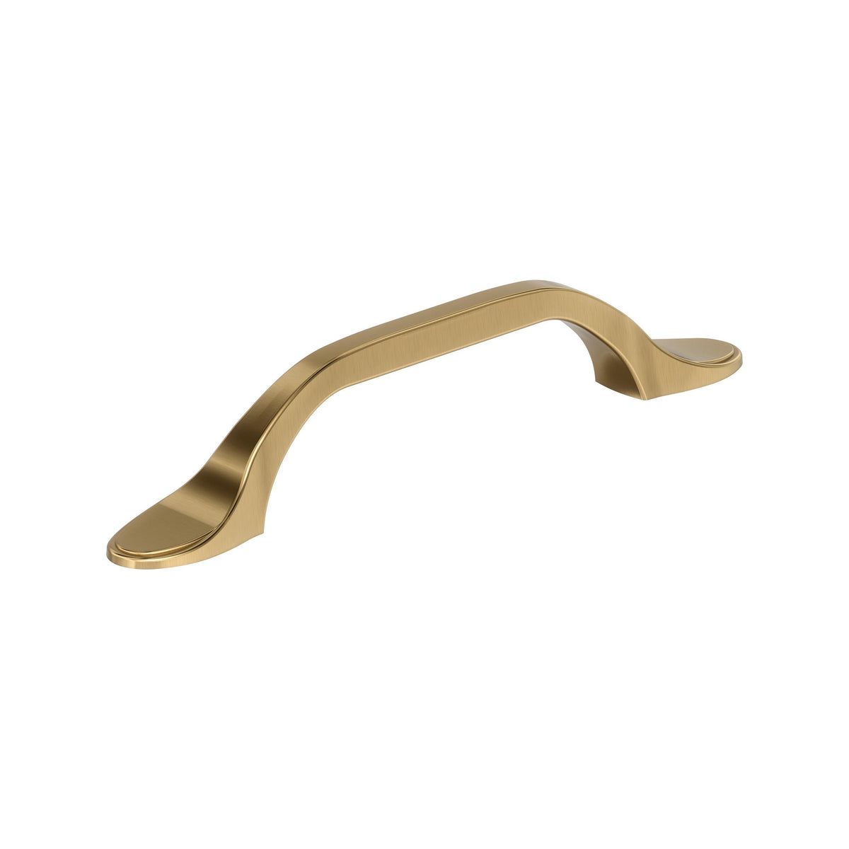 Amerock Ravino Pull Champagne Bronze 3-3/4 in. Center-to-Center