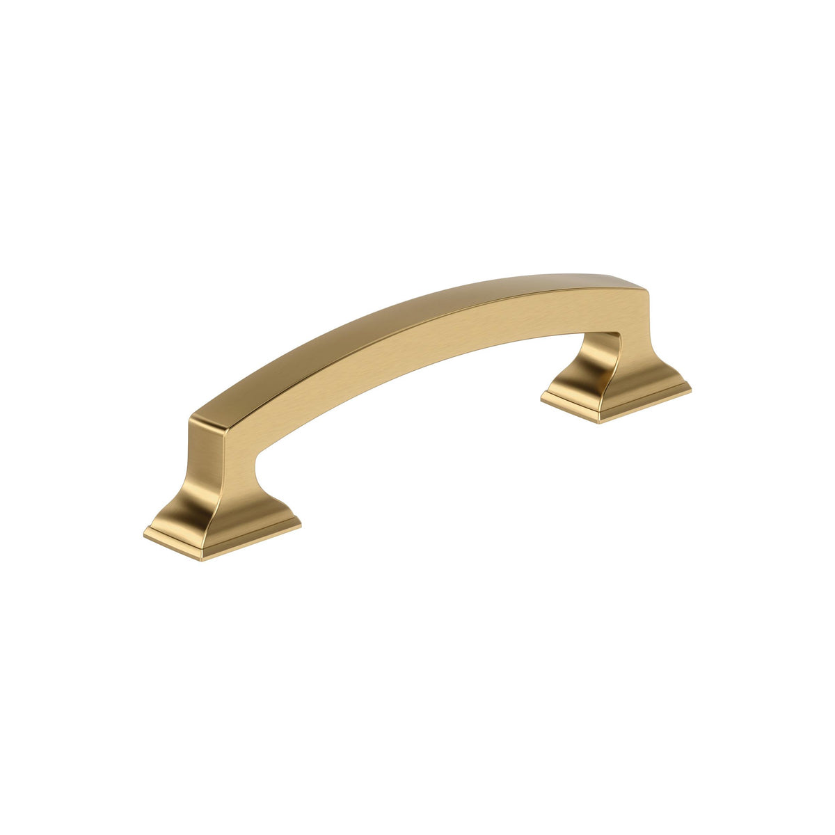 Amerock Incisive Pull Champagne Bronze 3-3/4 in. Center-to-Center