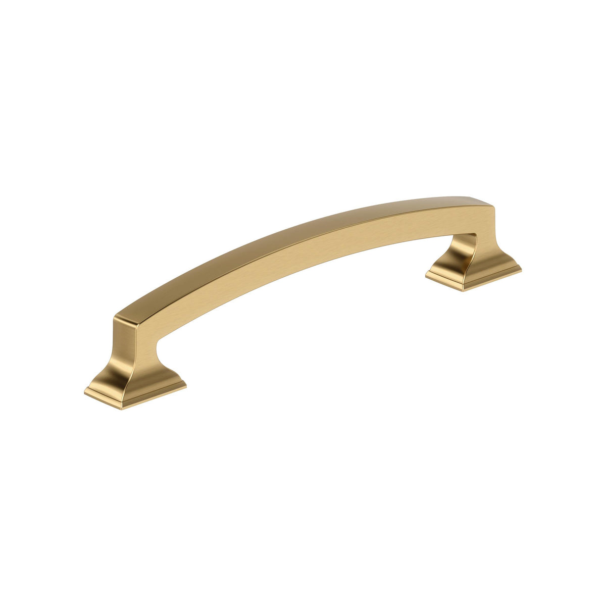 Amerock Incisive Pull Champagne Bronze 5-1/16 in. Center-to-Center
