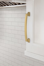 Amerock Incisive Pull  Champagne Bronze 6-5/16" Center to Center
