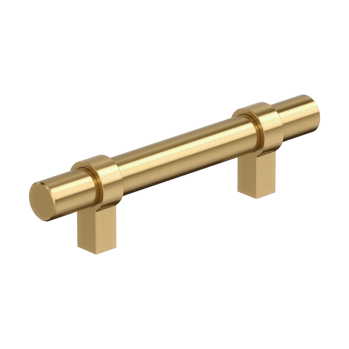 Amerock Central Pull Champagne Bronze 3 in. Center-to-Center