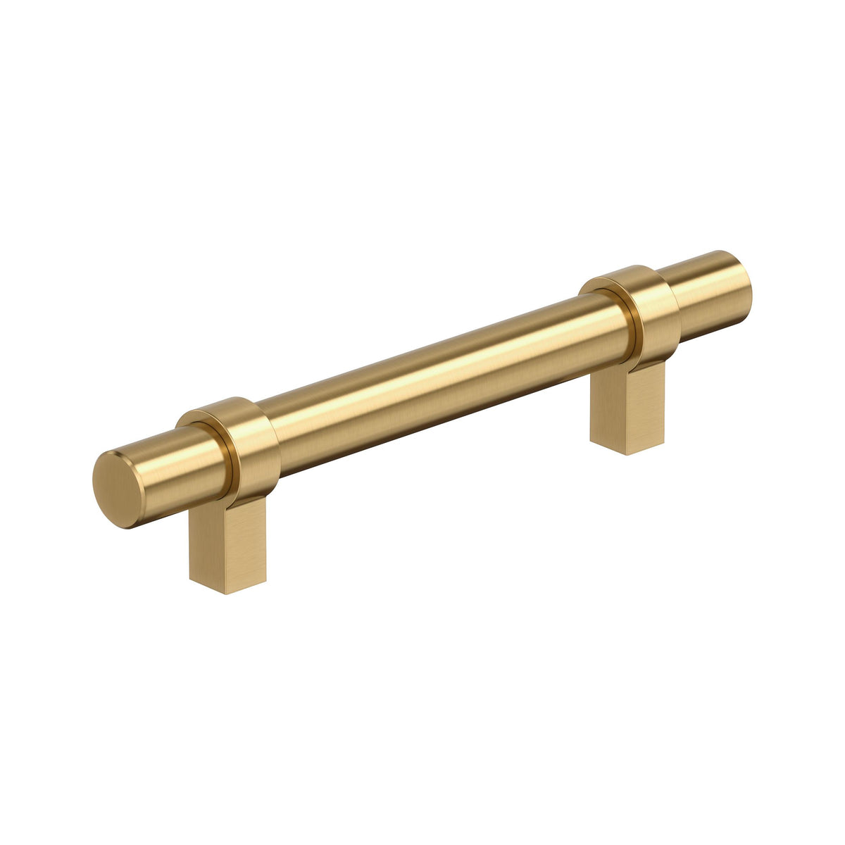 Amerock Central Pull Champagne Bronze 3-3/4 in. Center-to-Center