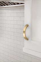 Amerock Parabolic Pull Champagne Bronze 3" Center to Center