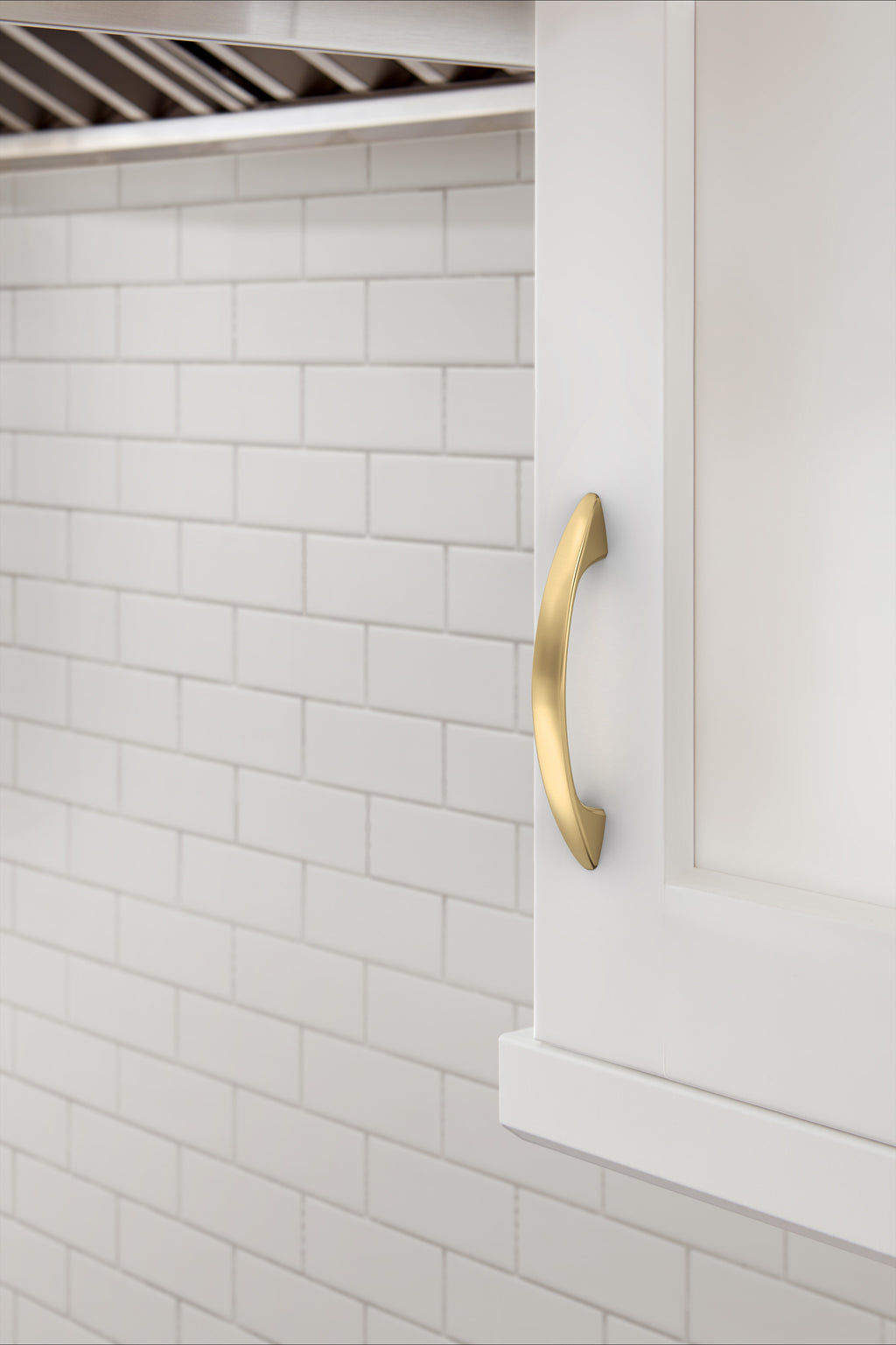 Amerock Arc Pull  Champagne Bronze 3" Center to Center