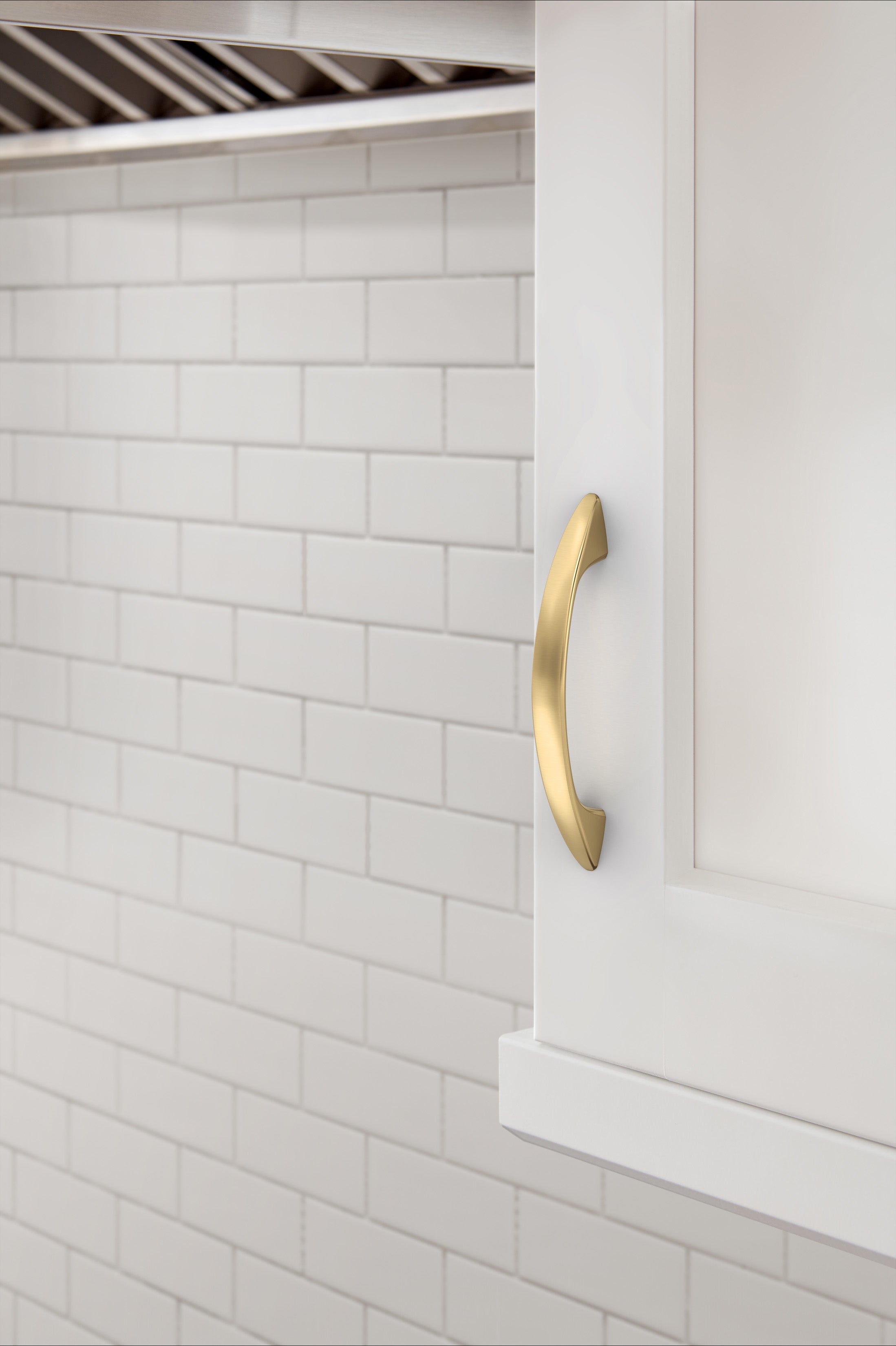Amerock Arc Pull  Champagne Bronze 3" Center to Center