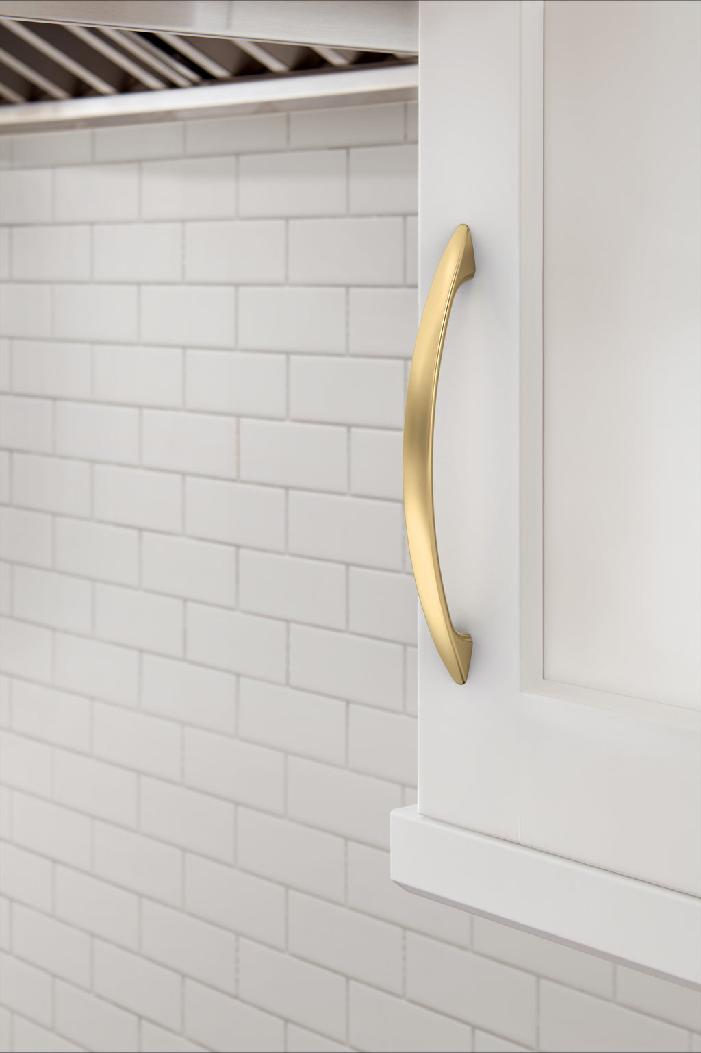 Amerock Arc Pull  Champagne Bronze 5-1/16" Center to Center