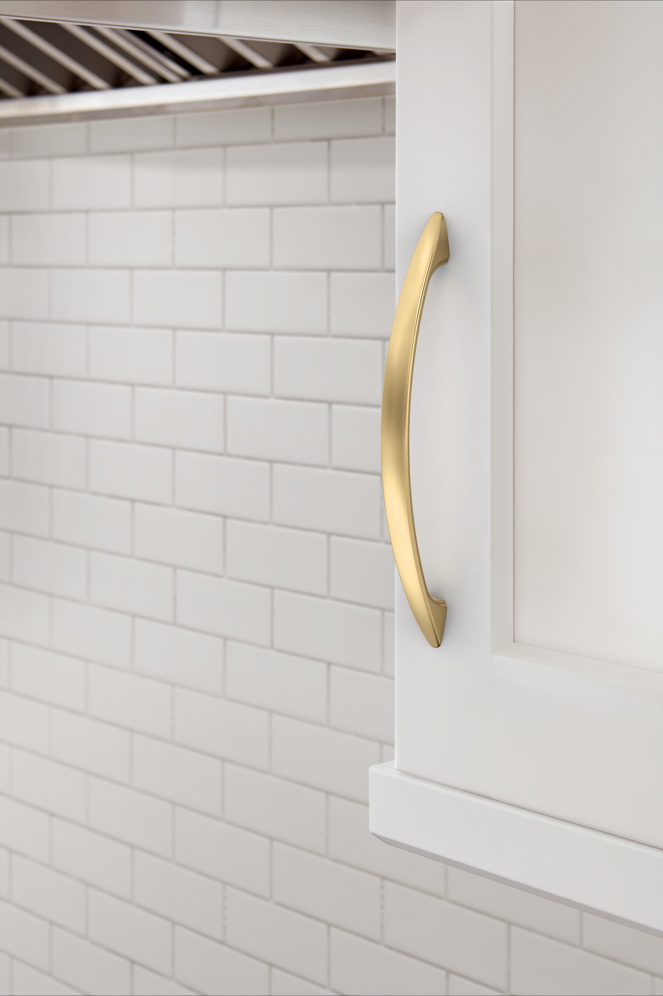 Amerock Arc Pull  Champagne Bronze 5-1/16" Center to Center