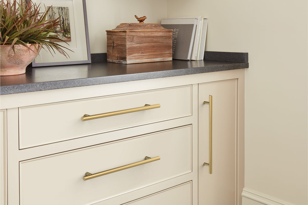 Amerock Bar Pull 8-13/16" Center-to-Center Champagne Bronze