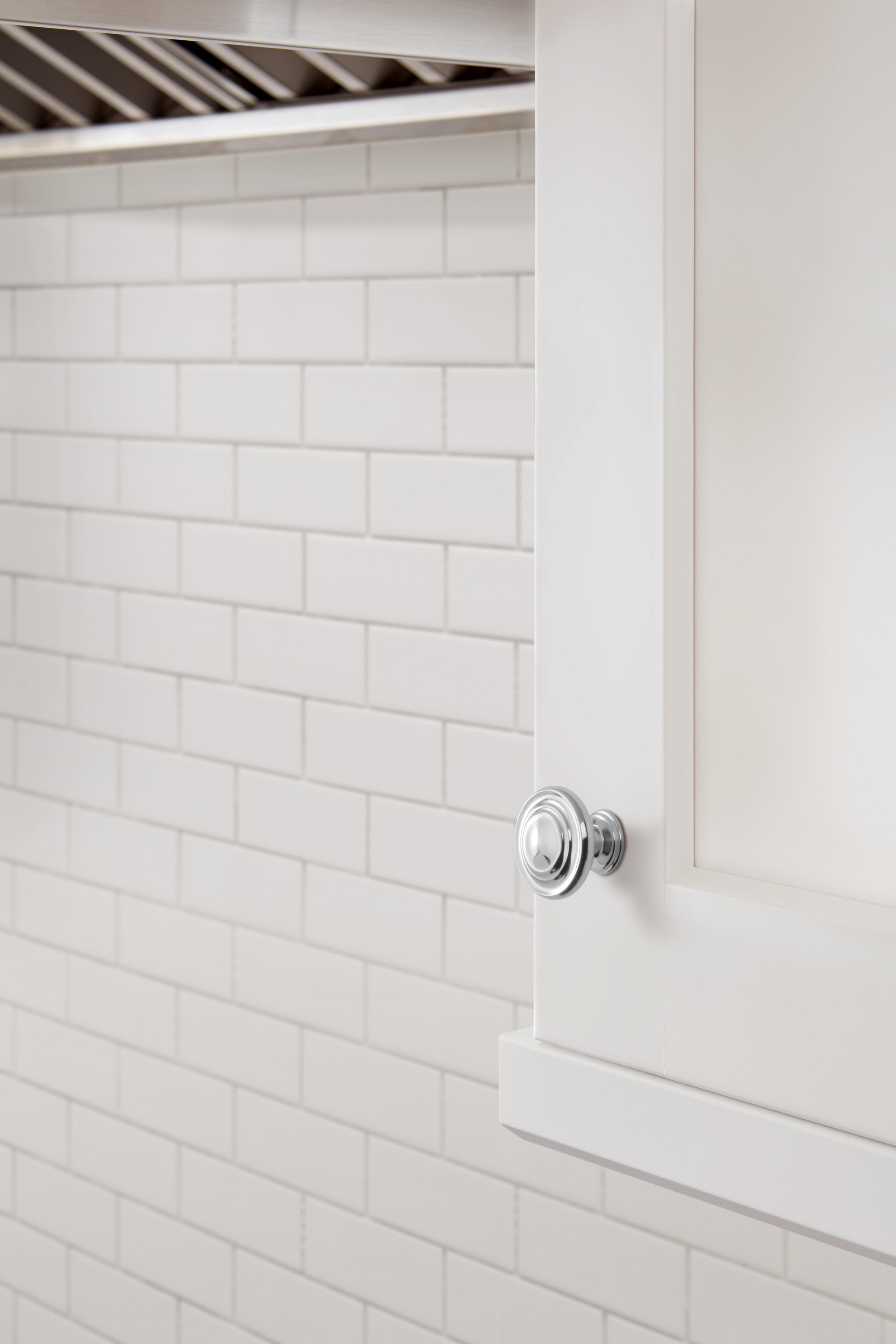 Amerock Inspirations Knob  Polished Chrome 1-5/16" Diameter