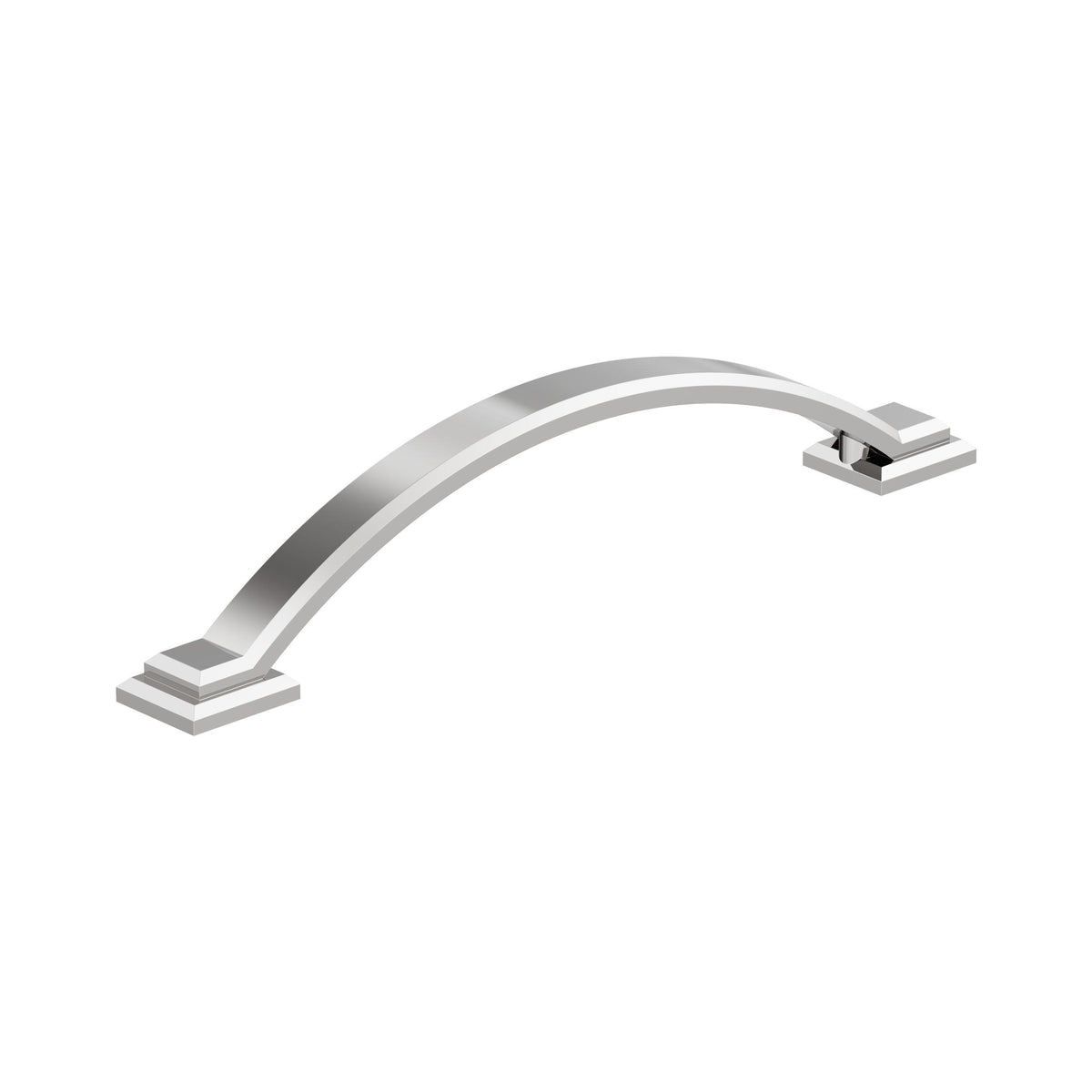 Amerock Sheffield Pull Polished Chrome 5-1/16 in. Center-to-Center