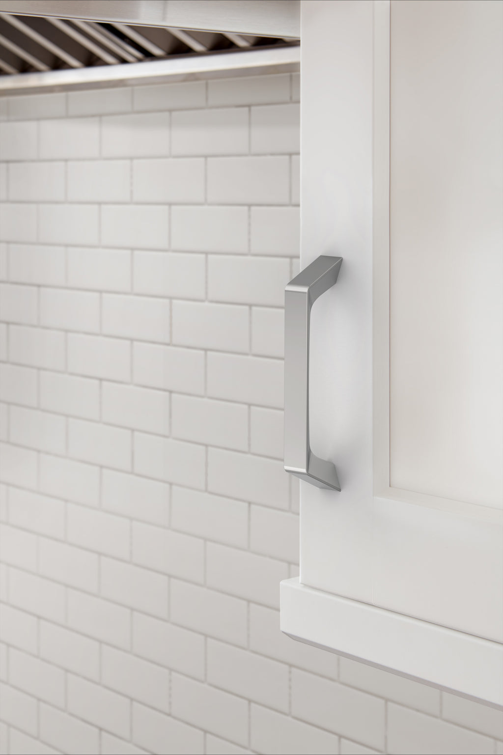 Amerock Evolve Pull  Polished Chrome 3-3/4" Center to Center