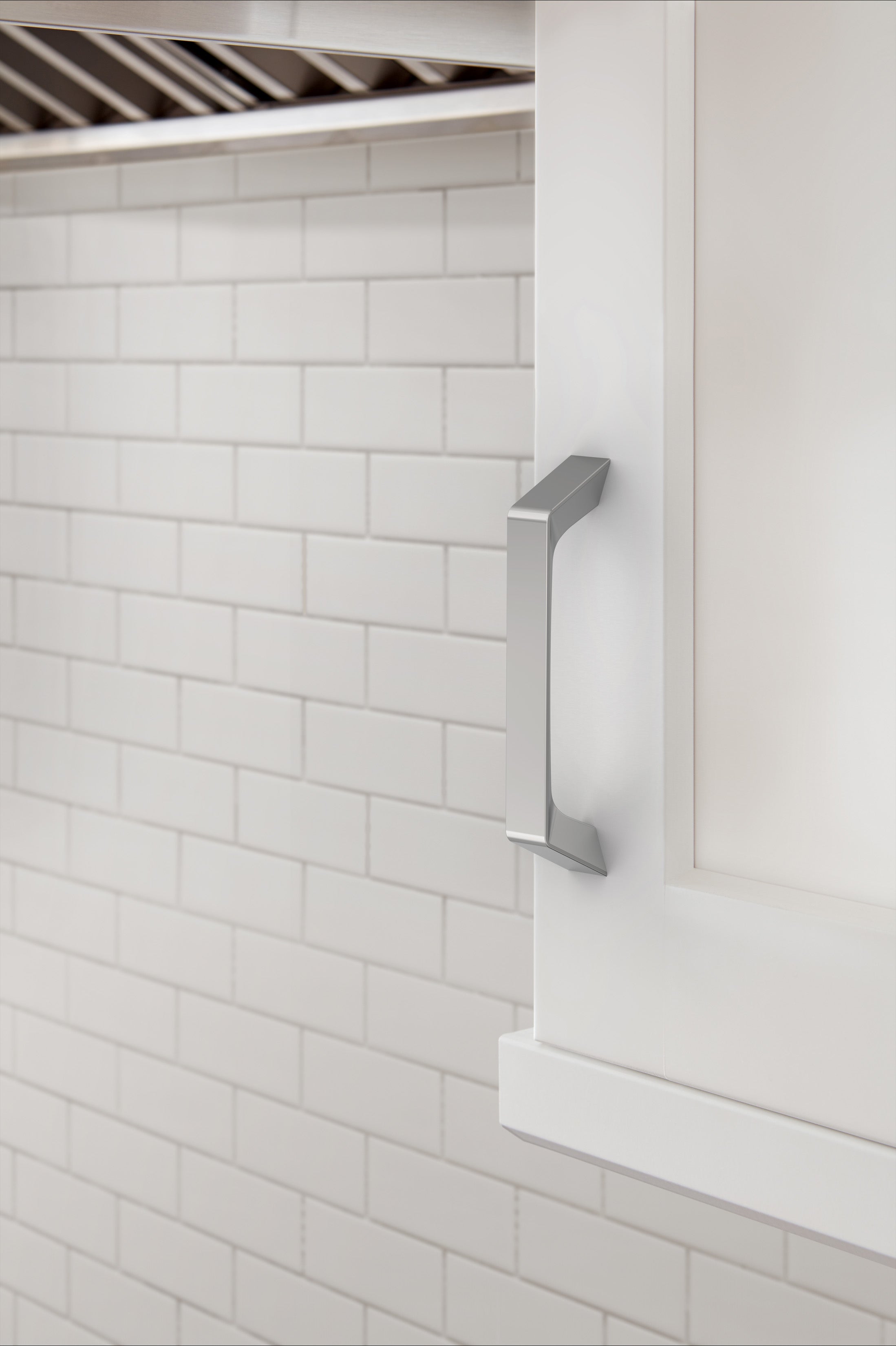 Amerock Evolve Pull  Polished Chrome 3-3/4" Center to Center