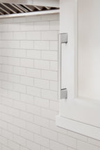 Amerock Cityscape Pull  Polished Chrome 5-1/16" Center to Center