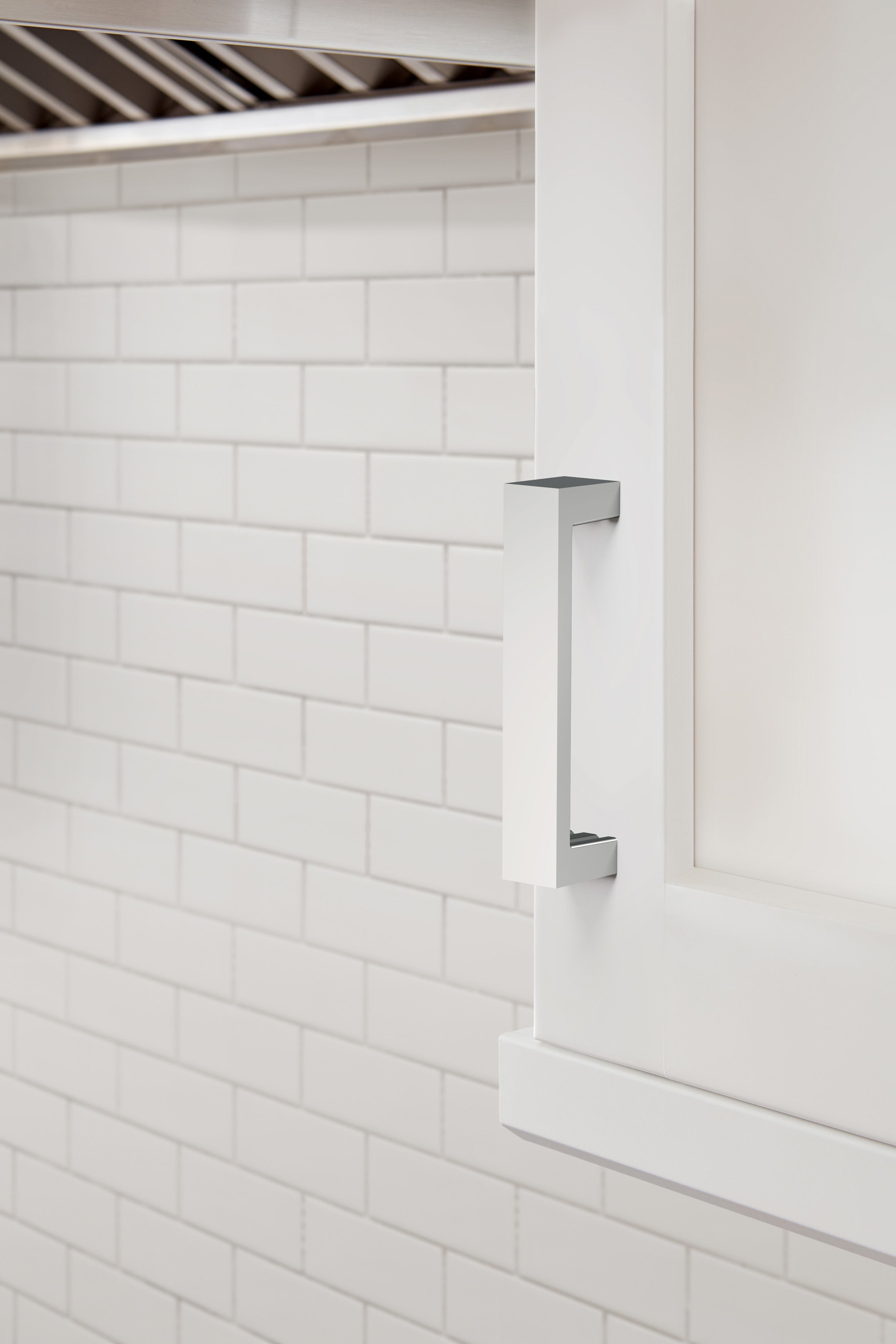 Amerock Augment Pull  Polished Chrome 3-3/4" Center to Center
