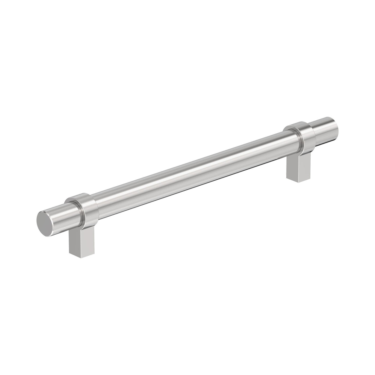 Amerock Central Pull Polished Chrome 6-5/16 in. Center-to-Center