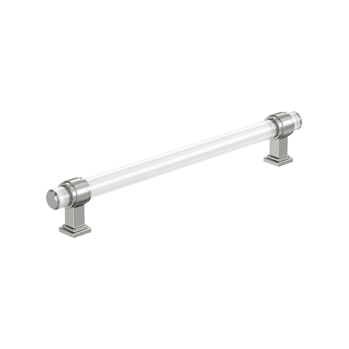 Amerock Glacio Pull Chrome 8 in. Center-to-Center