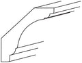 Crown Moulding Large Cove 3-3\4 H X 96 L - Upton Slab by JSI