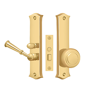 Deltana Storm Door Latch Mortise Lock PVD Classic Style