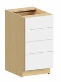 Base 4 Drawer 15 W X 34-1/2 H X 24 D - Ovela Catalina by Fabuwood