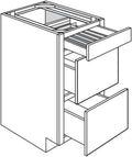 Base 3 Drawer w\ Cutlery Tray 18 W X 34-1\2 H X 24 D - Dover by JSI