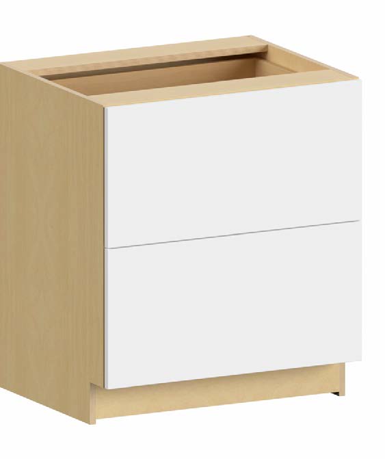 Base 2 Drawer 36 W X 34-1/2 H X 24 D - Ovela Tuscany by Fabuwood