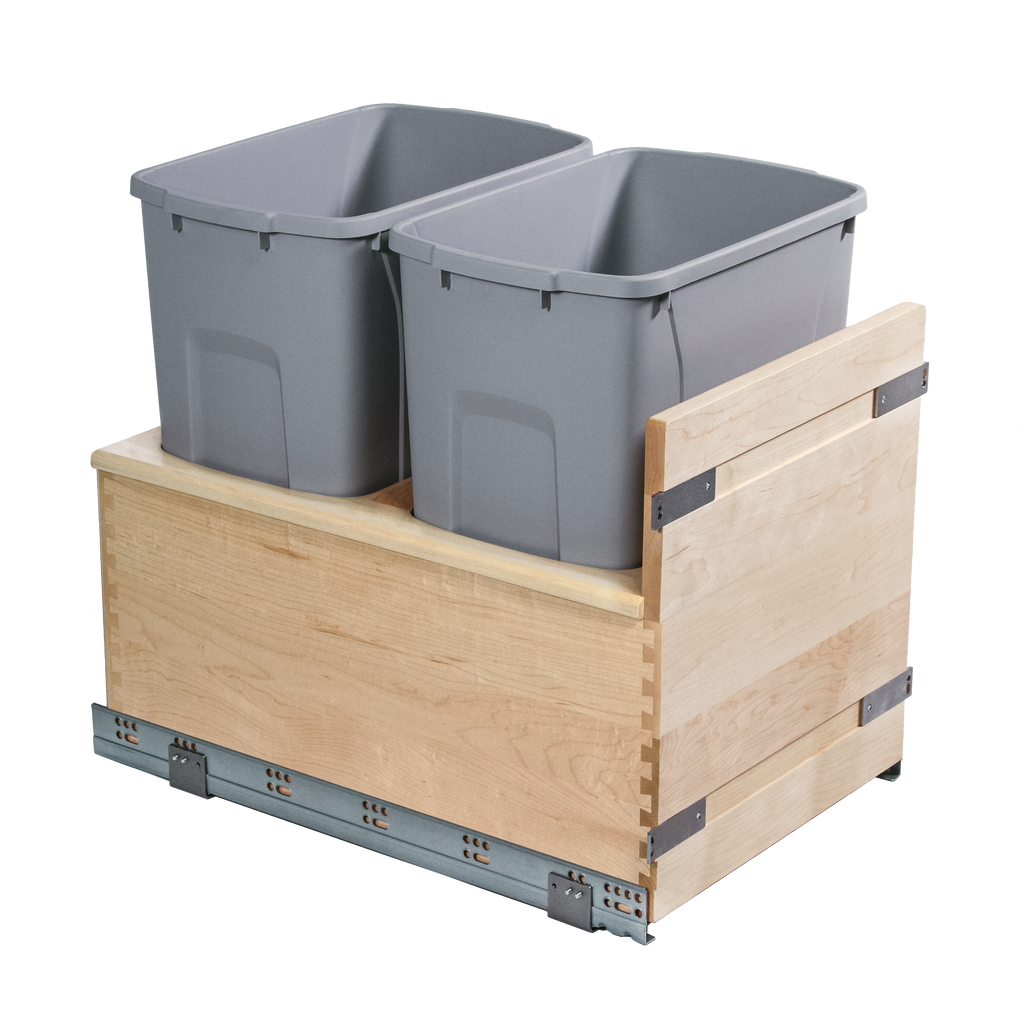 Meadow Lane Double Waste Bin Pullout