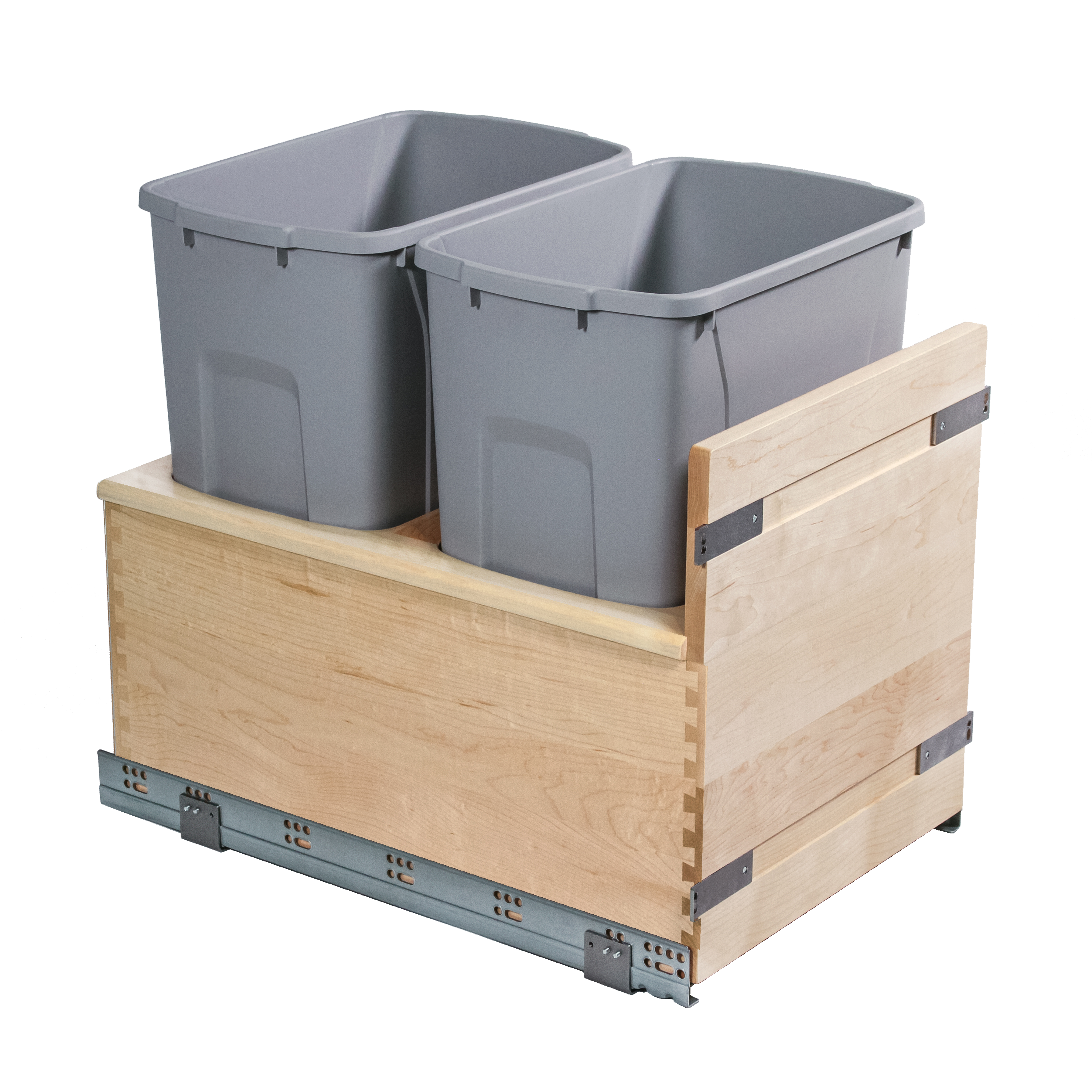 Meadow Lane Double Waste Bin Pullout