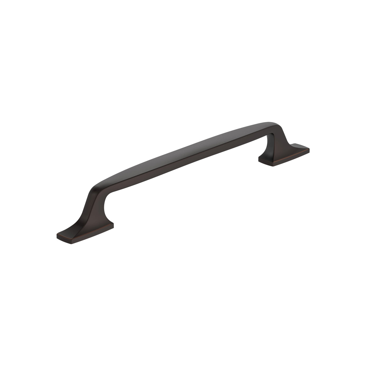Amerock Highland Ridge Pull Dark Oiled Bronze 7-9/16 in. Center-to-Center
