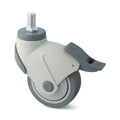 Dual Brake System Caster Threaded Bolt Type With Brake M16 x 2