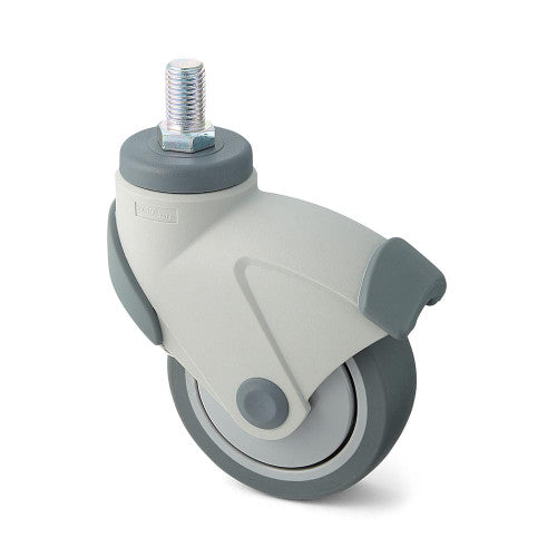 Dual Brake System Caster Threaded Bolt Type Without Brake M16 x 2