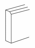 Shaker Furniture Base Moulding 4-1\2 H X 3\4 D X 96 L - Amesbury Recessed by JSI