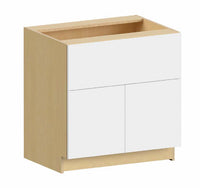 Farm Sink Base 30 W X 34-1/2 H X 24 D (cut on site) - Ovela Catalina by Fabuwood